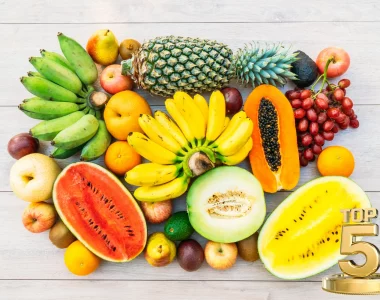 Image Article Top 5 fruits de saison