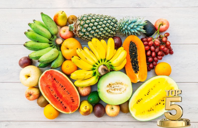 Image Article Top 5 fruits de saison